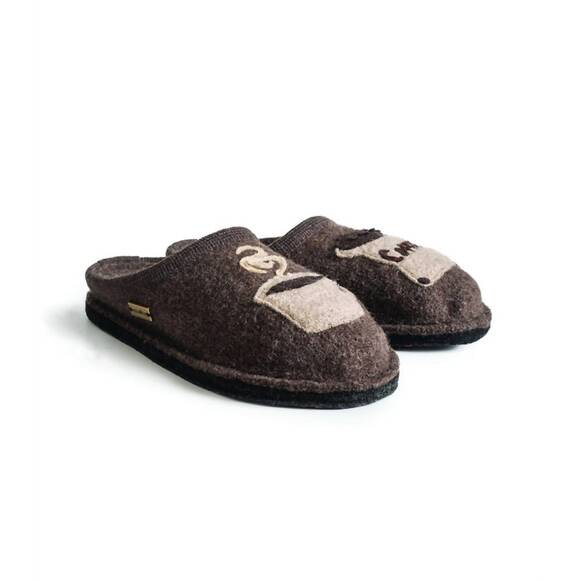 HAFLINGER Other - NEW HAFLINGER men's in earth house slipper in coffee